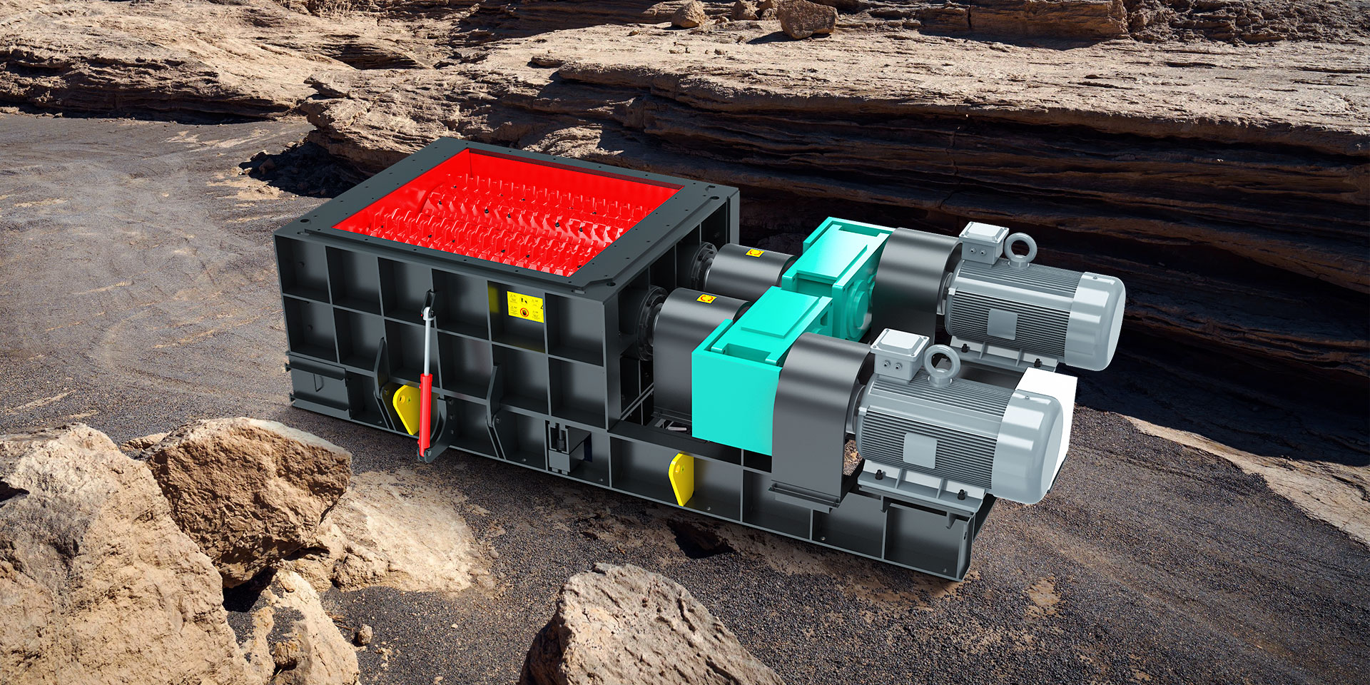 PMA/B Series High-efficiency Tooth Roller Crusher